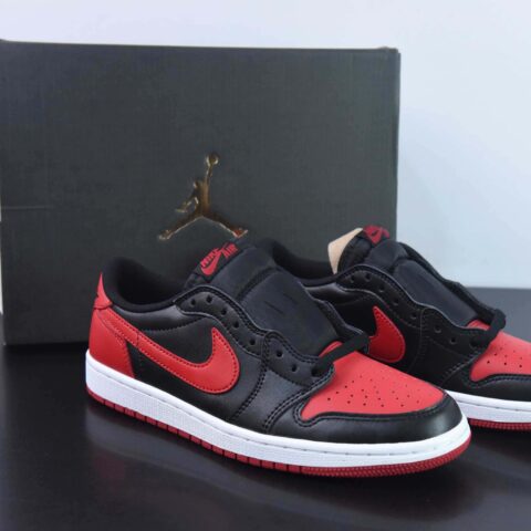 Air Jordan AJ1 Retro Low OG 低帮 黑红禁穿 货号：705329-001