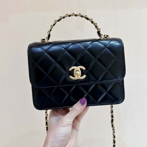 CHANEL 23P 春夏预告系列 23P small flap bag AS3886