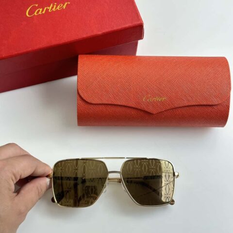 Cartier卡地亚新款男女通用太阳眼镜