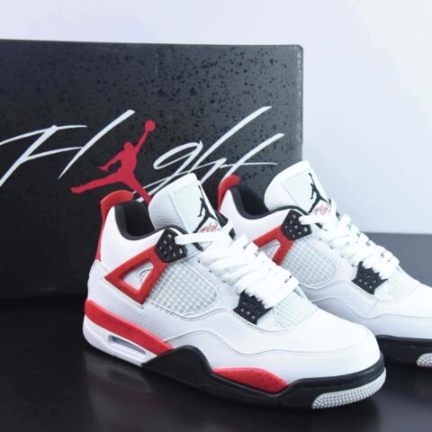 Air Jordan 4 Red "Cement" AJ4 乔4红水泥 反转火焰红 货号：DH6927-161