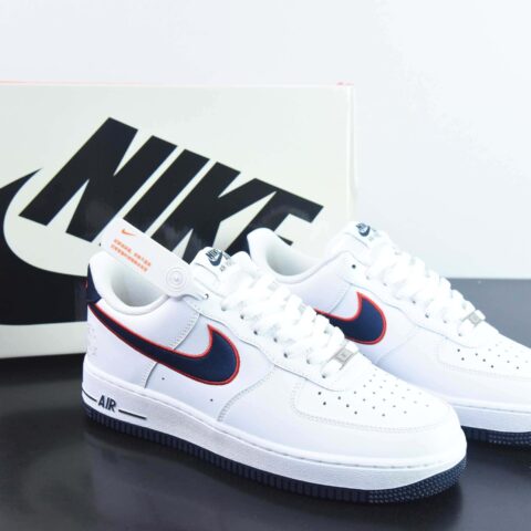 Nike Air Force 1 Low 07 "Houston Comets"白蓝红 货号：FJ0710 100