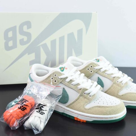 NK SB Dunk Low 米白 联名款 撕撕乐 货号：FD0860-001