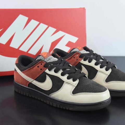 Nike Dunk Low "Red Panda"小熊猫 棕黑运动鞋 货号：FV0395 200