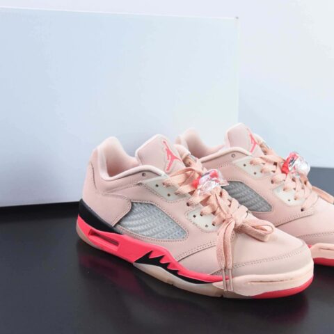 乔丹5代 AJ3 Air jordan 5 Retro Low Cny "girls that hoop" 北极粉莞产纯原 货号：DA8016 806