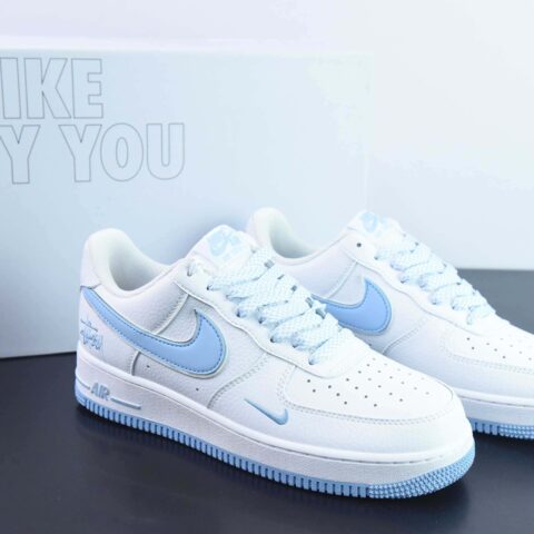 NK Air Force 1 Low 空军一号低帮百搭休闲运动板鞋 斯图西联名蓝 货号：官方货号：CW2288 111