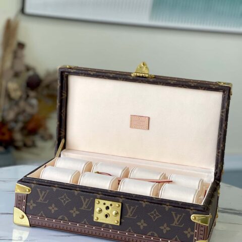 M47641 老花/杏色 COFFRET 8 MONTRES 表盒