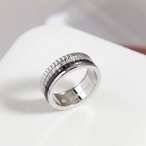 ☀新款 BOUCHERON/宝诗龙Quatre Classique系列陶瓷戒指