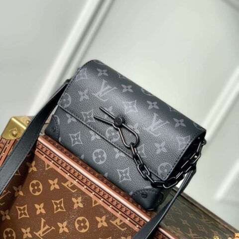 LV M81783黑花 STEAMER 迷你手袋