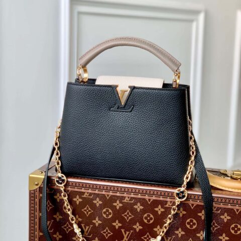 【独家实拍 M20708黑/小号】Capucines BB手袋