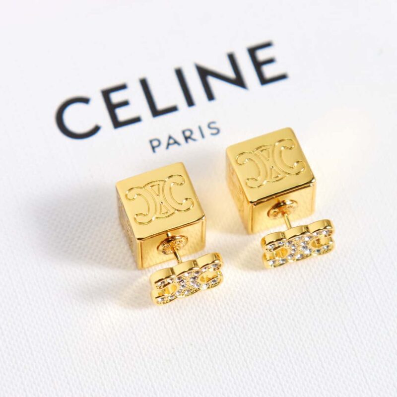 ❗️新品❗️ ☀️新款☑️ Celine瑟琳骰子耳钉耳环 ☀️