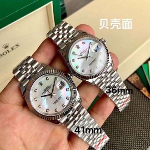 劳力士日志 36mm  41mm真钻定制“最新版牛货瑞士进口SW200全自动机械机芯腕表