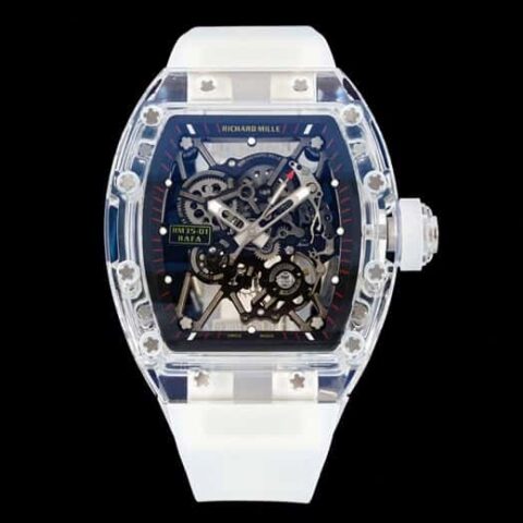 【一体机芯．水晶壳套】『RICHARDMILLE』理查米尔 RM35-01 一体RMUL 3机芯腕表