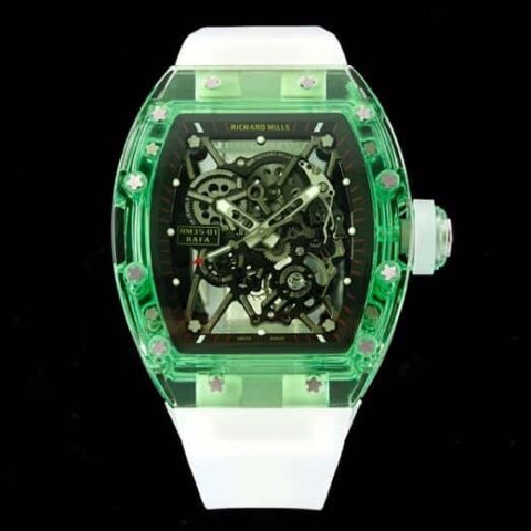 【一体机芯．水晶壳套】『RICHARDMILLE』理查米尔 RM35-01 一体RMUL 3机芯腕表