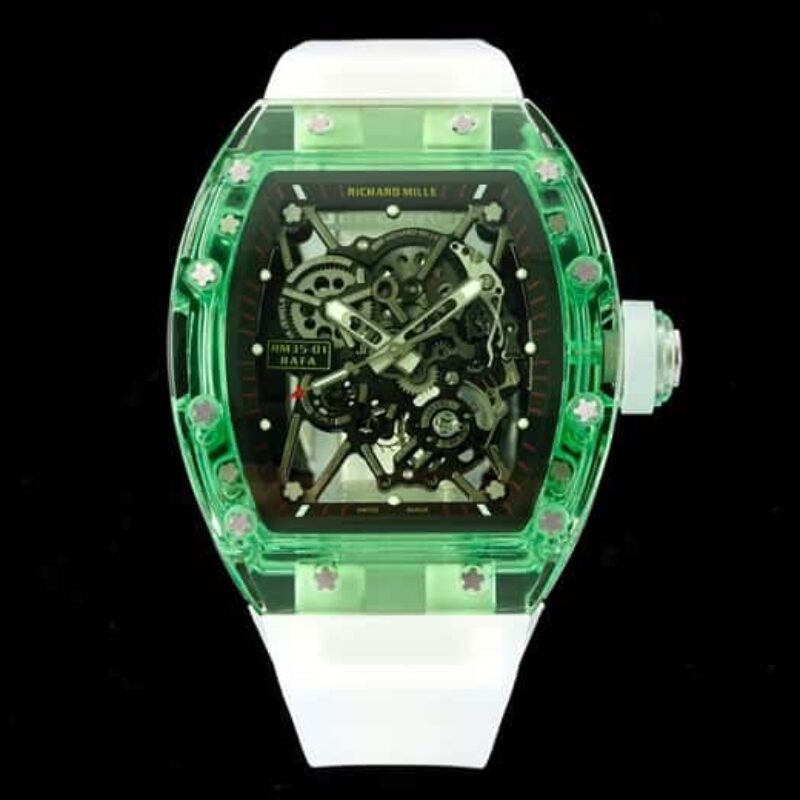 【一体机芯．水晶壳套】『RICHARDMILLE』理查米尔 RM35-01 一体RMUL 3机芯腕表