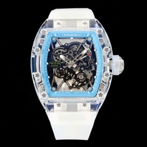 【一体机芯．水晶壳套】『RICHARDMILLE』理查米尔 RM35-01 一体RMUL 3机芯腕表