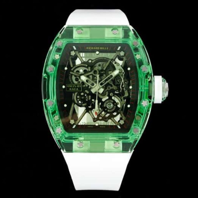 【一体机芯．水晶壳套】『RICHARDMILLE』理查米尔 RM35-01 一体RMUL 3机芯腕表