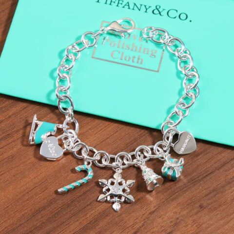 新款☑️TIFFANY&Co.蒂芙尼圣诞🎄手链