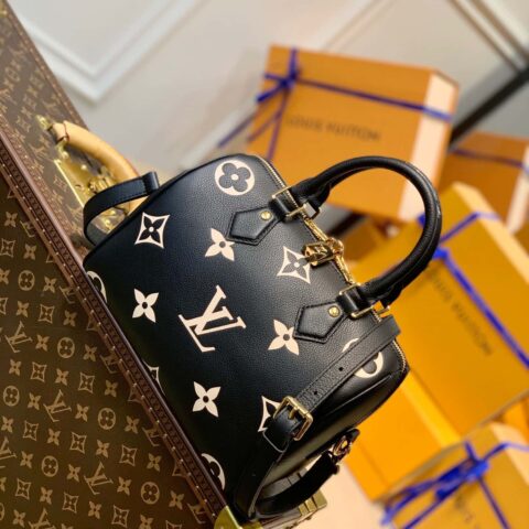 LV M46136 SPEEDY BANDOULIÈRE 25 BAG Speedy Bandoulière 25 手袋 M58947黑色