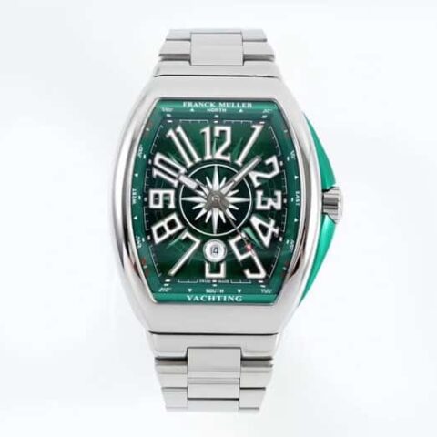 ABF 最高品质 绿游艇 新款到货 Franck Muller 法兰克穆勒 Vanguard Yachting V45遊艇系列ETA2824机芯腕表 (复制)