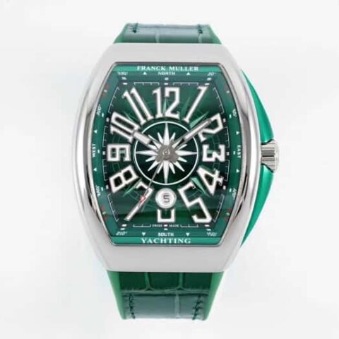 ABF 最高品质 绿游艇 新款到货 Franck Muller 法兰克穆勒 Vanguard Yachting V45遊艇系列ETA2824机芯腕表