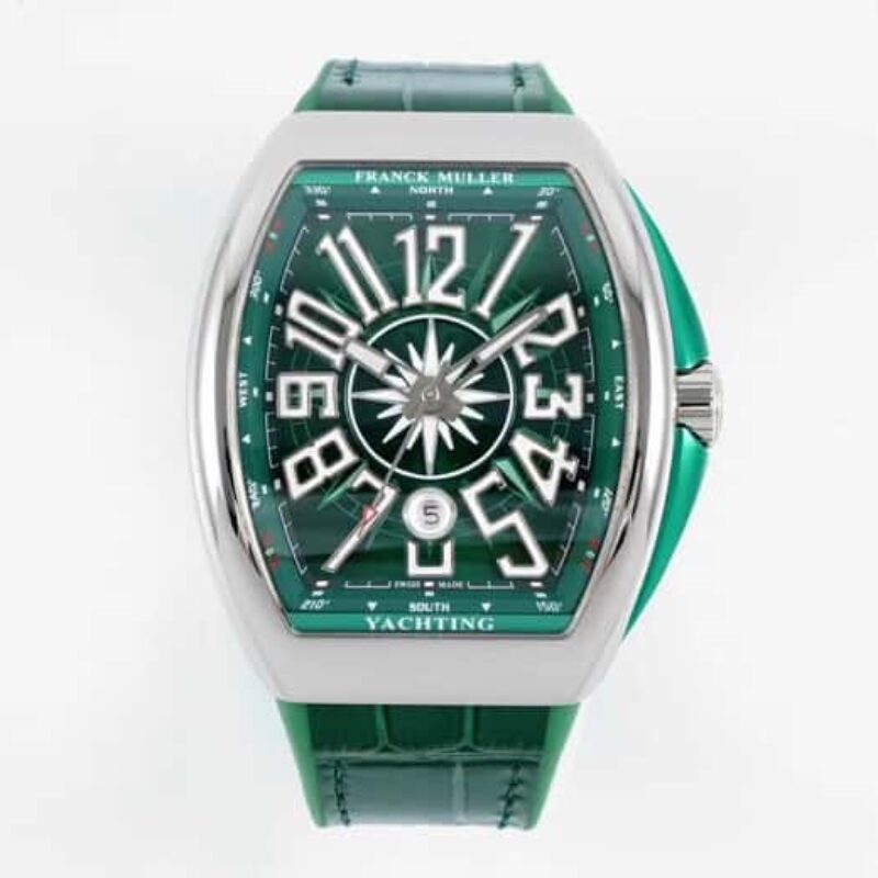 ABF 最高品质 绿游艇 新款到货 Franck Muller 法兰克穆勒 Vanguard Yachting V45遊艇系列ETA2824机芯腕表