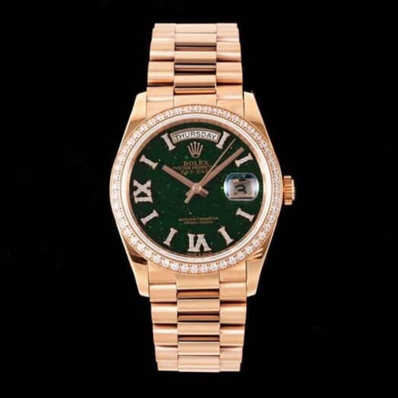 RA新款震撼发布ROLEX劳力士36mmDD宝石盘系列腕表128238