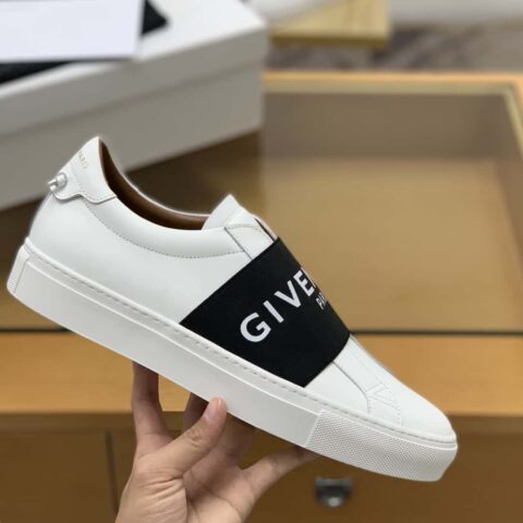 Givenchy/纪梵希 白色皮革 Urban Street 情侣款运动鞋