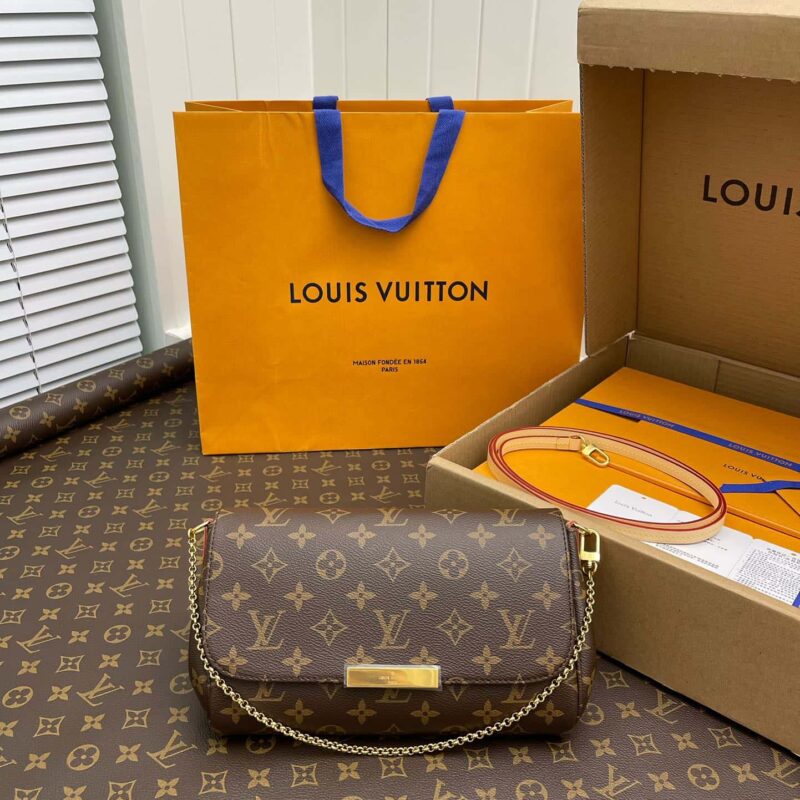 LV 经典款Favorite老花斜挎包 M40718