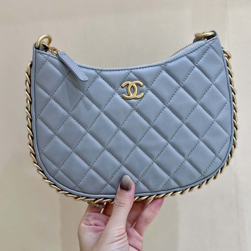 CHANEL 23B 秋冬预告系列 hobo腋下包 AS4378