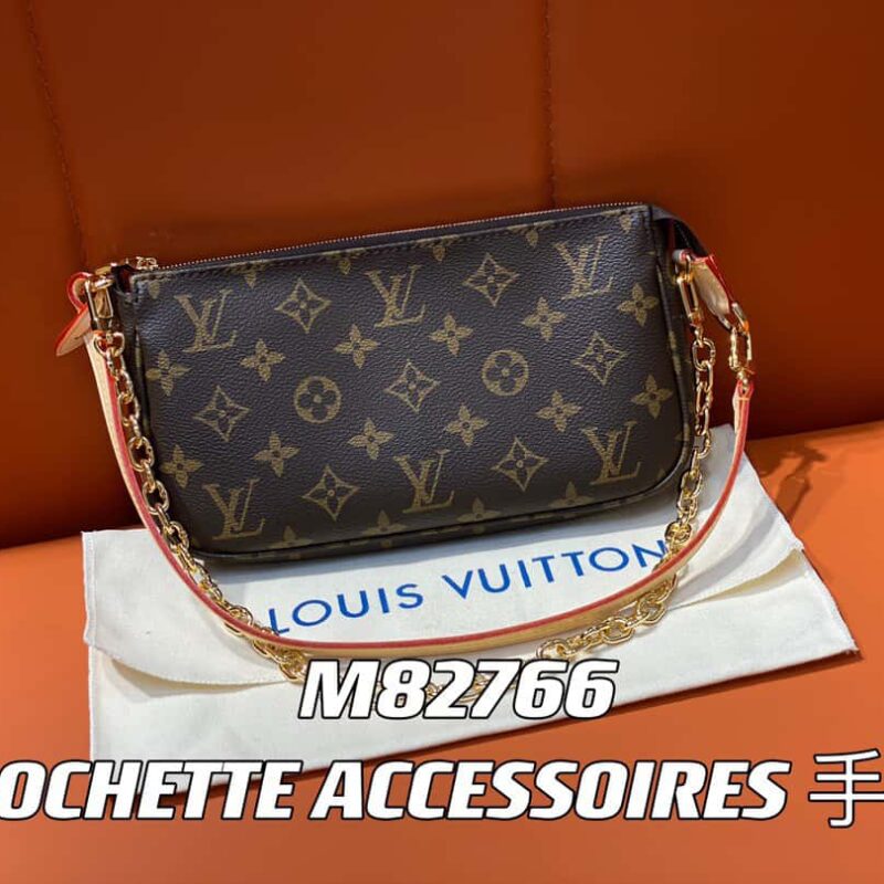 【原单精品】M82766老花 新版本 麻将包系列 POCHETTE ACCESSOIRES 手袋