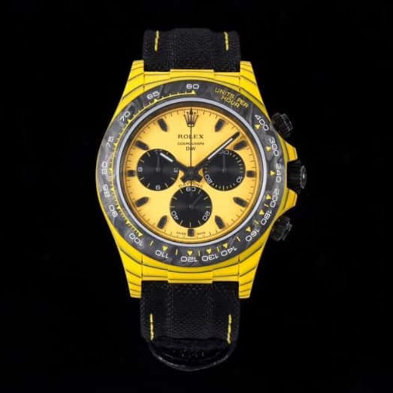 DiW Rolex Daytona 全新定制款「Rainbow Sunray」阳光彩虹4130机芯腕表