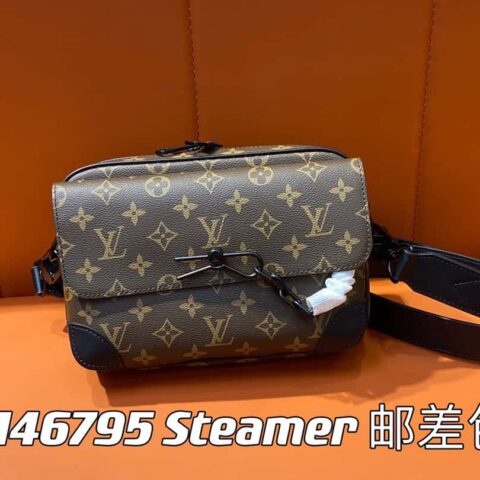 【原单精品】M46795老花 男包邮差包系列 Steamer 邮差包