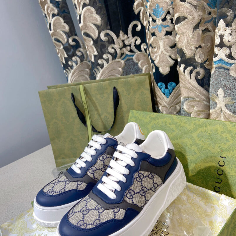 🐰🐰GUCCI 古驰厚底小白鞋