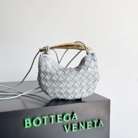 BottegaVeneta2023新款 葆蝶家Bv 春夏新款 迷你沙丁鱼SARDINE 款号：744267 玛瑙灰色