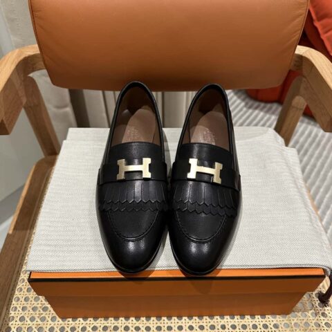 Hermès H家经典乐福鞋