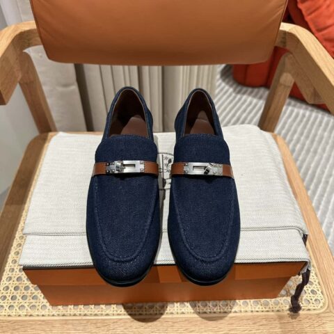 Hermès H家经典乐福鞋