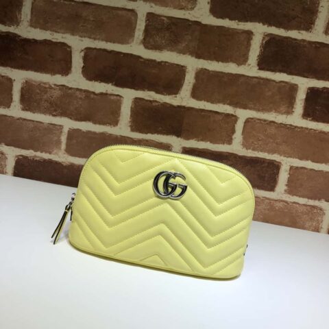 GUCCI GG MARMONT 手拿包 625690香蕉黄