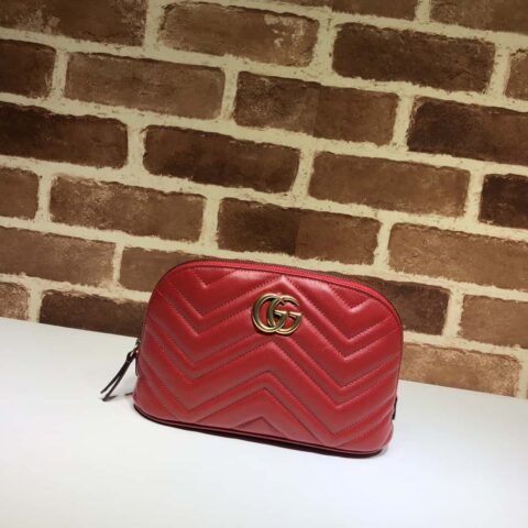 GUCCI GG MARMONT 手拿包 625690大红