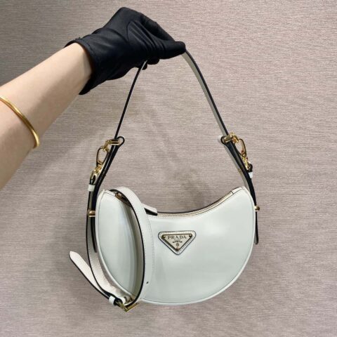 PRADA Moon手袋 1BC199白色