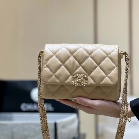 CHANEL 23K 秋冬系列 19复古豆腐包 AS4423