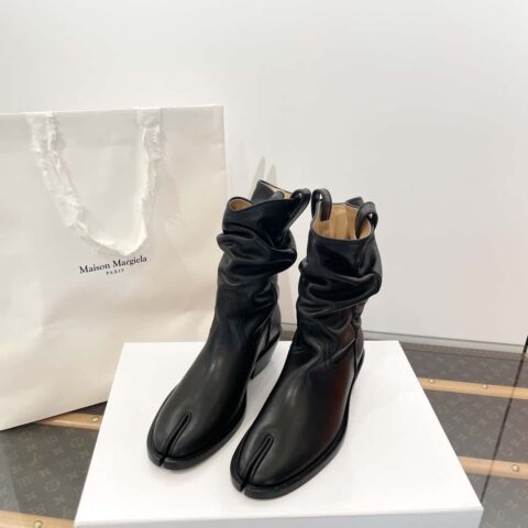 Maison Margiela 𝟐𝟎𝟐𝟑马吉拉𝐭𝐚𝐛𝐢分趾西部牛仔靴