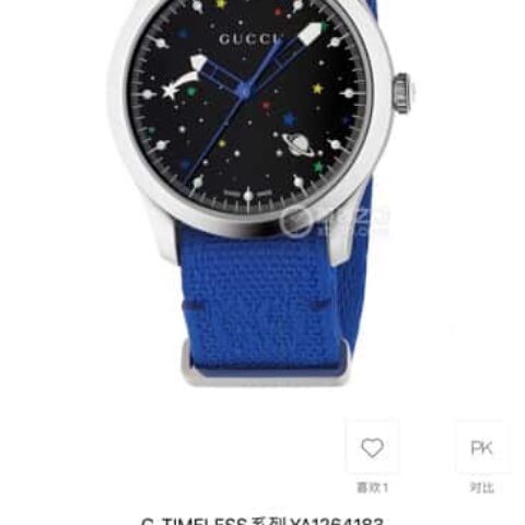 古驰 GUCCI 独家新款Gucci G-TIMELESSGucci系列中性表款38mm表径