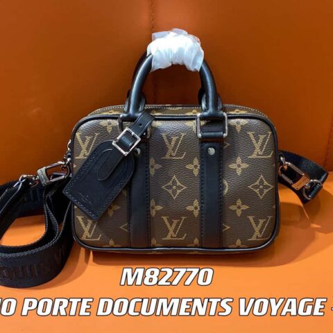 【原单精品】M82770老花 迷你男包公文包系列 NANO PORTE DOCUMENTS VOYAGE 手袋