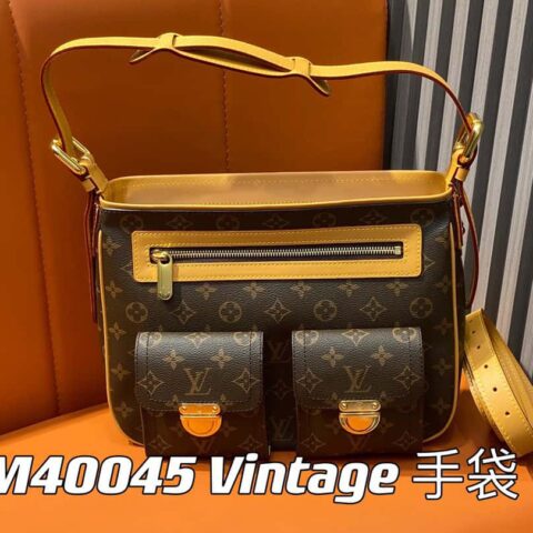 【原单精品】M40045老花 中古包曼哈顿单肩包系列 vintage 手袋