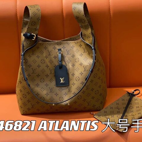 【原单精品】M46821黄花 购物袋系列 秋冬新款 ATLANTIS 大号手袋