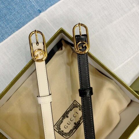 GUCCI 纤细版型 精品小腰带 1.5cm