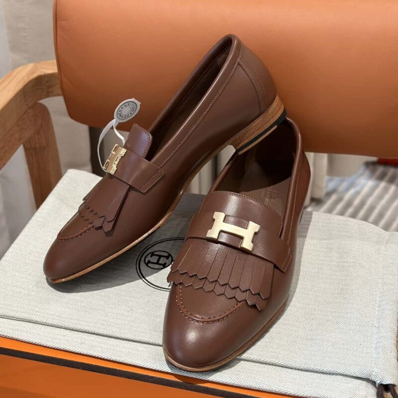 Hermès H家经典乐福鞋