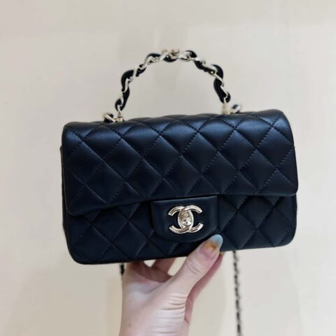 CHANEL 经典之cf mini handle AS2431