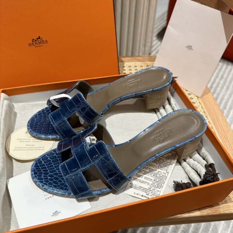 Hermès 鳄鱼🐊拖鞋