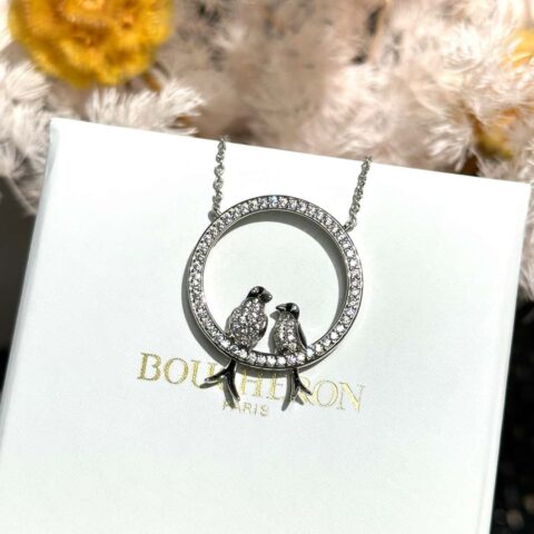 ☀新款 BOUCHERON/宝诗龙动物系列飞燕项链  ☀